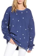 Women's Wildfox Star Tunic Sweatshirt - Blue