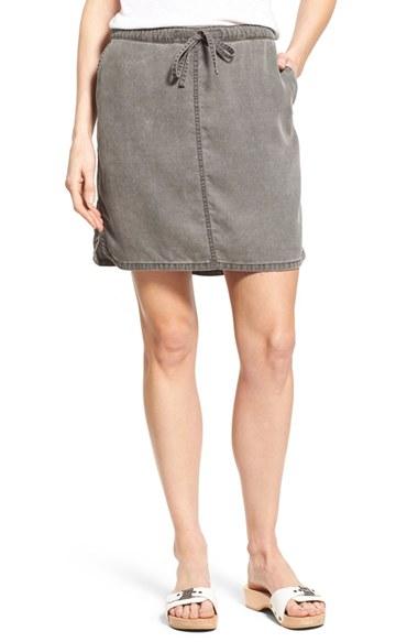 Women's Caslon Easy Drawstring Skirt