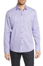 Men's Zachary Prell O'malley Circle Print Sport Shirt - Purple