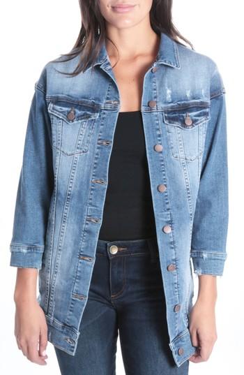 Women's Kut From The Kloth Adriana Denim Jacket - Blue