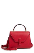 Valextra Iside Micro Top Handle Bag - Red