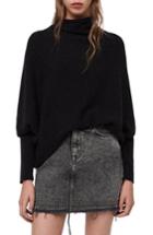 Women's Allsaints Ridley Funnel Neck Wool & Cashmere Sweater - Black