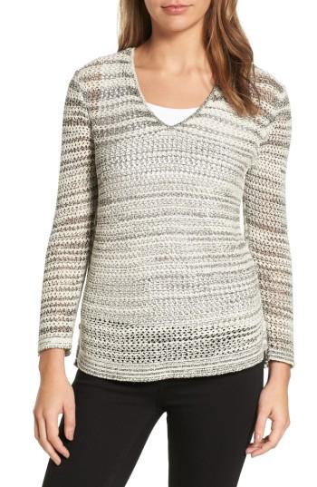 Women's Nic+zoe New Dawn Sweater - Green