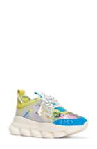 Women's Versace First Line Chain Reaction Sneaker Us / 36eu - Blue