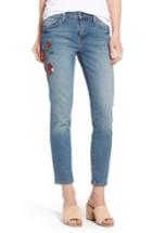 Women's Mavi Jeans Adriana Embroidered Ankle Skinny Jeans