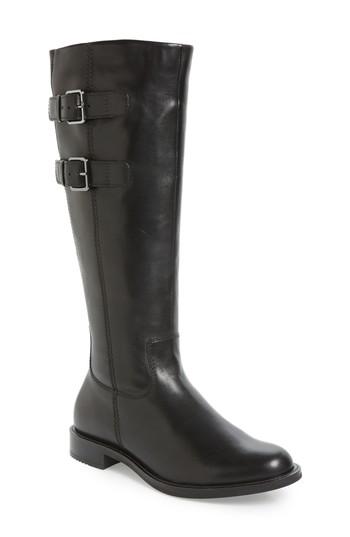 Women's Ecco Shape 25 Tall Buckle Boot -4.5us / 35eu - Black