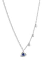 Women's Meira T Diamond & Sapphire Pendant Necklace