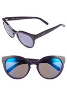 Women's Chloe 'boxwood' 54mm Round Sunglasses - Blue