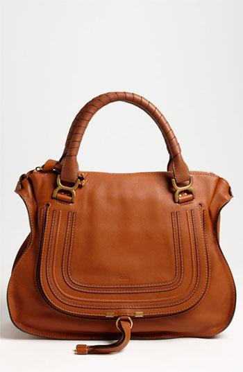 Chloe Large Marcie Leather Satchel -