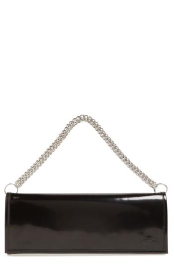 Vetements X Eastpak Patent Clutch - Black