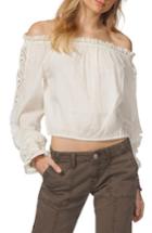 Women's Rip Curl Bay Breeze Off The Shoulder Top - White