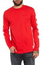 Men's Wu Wear Og Graphic Long Sleeve T-shirt - Red
