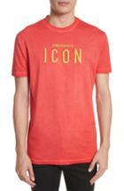 Men's Dsquared2 Icon Embroidered T-shirt