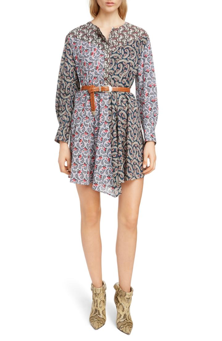 Women's Isabel Marant Etoile Lissande Print Fit & Flare Dress