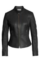 Women's Boss Sammonaie Leather Jacket