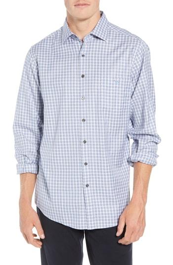 Men's Rodd & Gunn Botany Downs Fit Sport Shirt, Size Small - Blue