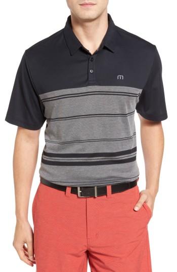 Men's Travis Mathew Jordy Trim Fit Polo - Black