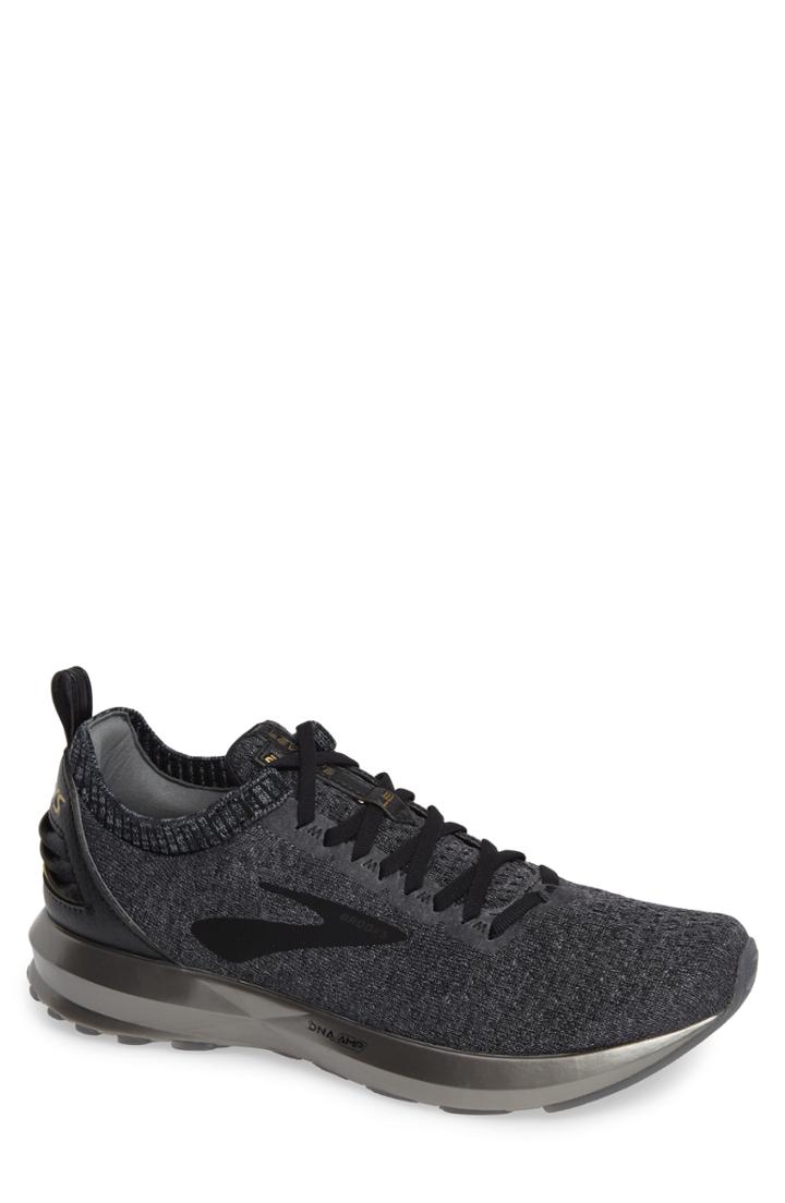 Men's Brooks Levitate 2 Le Running Shoe D - Black