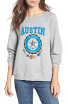 Women's Wildfox Austin Crest Sommers Sweatshirt - Grey