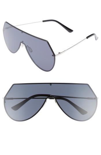 Women's Bp. 55mm Shield Sunglasses - Black