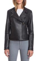 Women's Bagatelle Quilted Lambskin Leather Moto Jacket