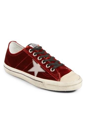 Women's Golden Goose V-star 2 Low Top Sneaker Eu - Burgundy