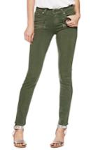 Women's Paige Transcend Edgemont Skinny Jeans - Green
