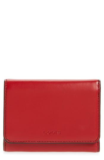 Women's Lodis Los Angeles Mallory Rfid Leather Wallet - Red