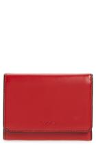 Women's Lodis Los Angeles Mallory Rfid Leather Wallet - Red
