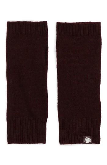 Women's Ugg Wool & Yak Arm Warmers, Size - Yellow
