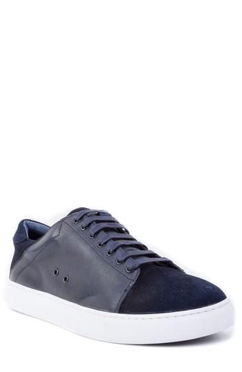 Men's Zanzara Player Woven Low Top Sneaker M - Blue