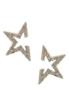 Women's Ettika Star Light Crystal Embellished Stud Earrings