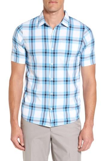 Men's Travis Matthew Bargie Short Sleeve Sport Shirt
