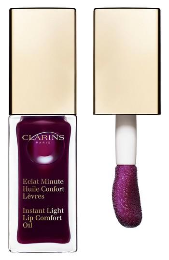 Clarins Instant Light Lip Comfort Oil - 08 Plum