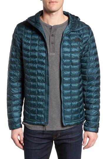Men's The North Face 'thermoball(tm)' Primaloft Hooded Jacket - Blue