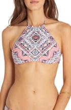 Women's Billabong Free Waves Reversible Bikini Top
