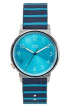 Men's Canton And Hall Davis Slim Nylon Strap Watch, 40mm