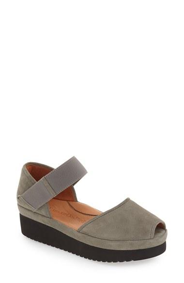 Women's L'amour Des Pieds 'amadour' Platform Sandal .5 M - Grey