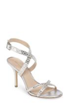Women's Pelle Moda Katya Embellished Sandal .5 M - Grey