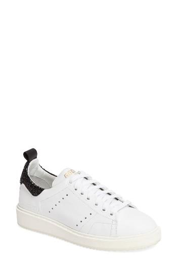 Women's Golden Goose Starter Low Top Glitter Sneaker