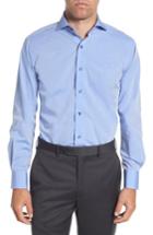 Men's Lorenzo Uomo Trim Fit Solid Dress Shirt .5 - 32 - Blue