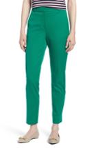 Women's J.crew Cameron Seasonless High Rise Crop Pants - Green