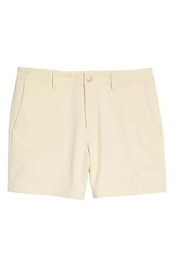 Men's Bonobos Stretch Washed Chino 5-inch Shorts - Yellow