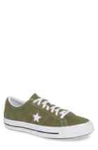 Men's Converse One Star Low Top Sneaker .5 M - Green