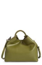 Elleme Raisin Leather Handbag - Green