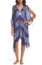 Women's Pool To Party Caftan Cover-up, Size - Blue