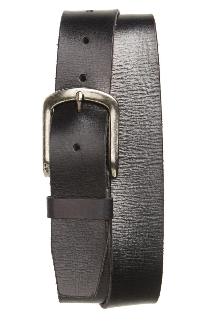 Men's John Varvatos Star Usa Classic Leather Belt