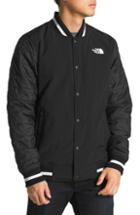Men's The North Face Transbay Insulated Varsity Jacket - Black