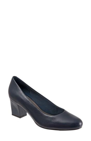 Women's Trotters 'candela' Pump Ww - Blue