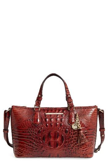 Brahmin Melbourne Mini Asher Leather Tote - Brown